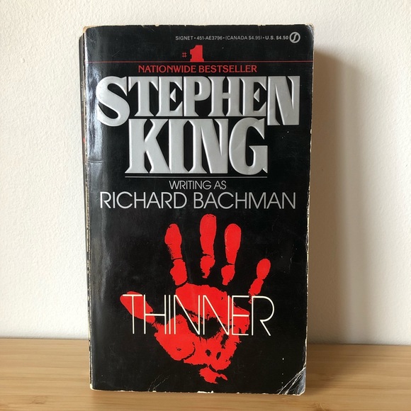 Stephen King Vintage Paperback 5 Book Lot IT Thinner Tommyknockers Bag of Bones - Picture 2 of 12
